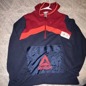 Reebok Kids' Jacket in Navy and Burgundy